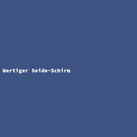 Wertiger Seide-Schirm
