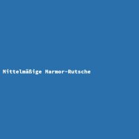 Mittelm&auml;&szlig;ige Marmor-Rutsche