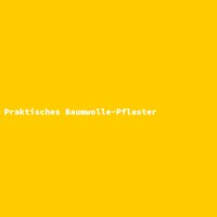 Praktisches Baumwolle-Pflaster