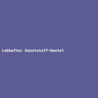 Lebhafter Kunststoff-Mantel