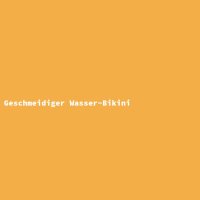 Geschmeidiger Wasser-Bikini