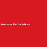 Imposantes Elastan-Telefon
