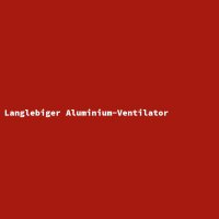 Langlebiger Aluminium-Ventilator