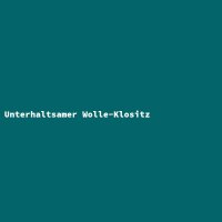 Unterhaltsamer Wolle-Klositz