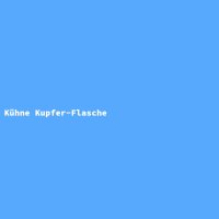 K&uuml;hne Kupfer-Flasche