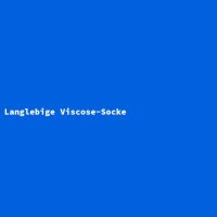 Langlebige Viscose-Socke