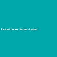 Fantastischer Marmor-Laptop