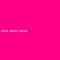 Gutes Papier-Messer