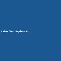 Lebhafter Papier-Hut